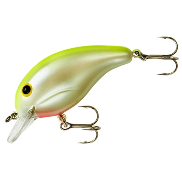 Picture of Bandit Lures 100 Series Crankbait, 2", 1/4 Oz, Pearl/Chartreuse Back, Floating BDT115