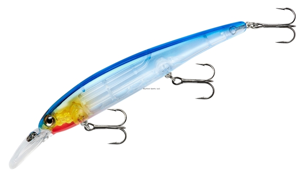 Picture of Bandit Lures Shallow Walleye Jerkbait, 4.75", 5/8Oz, Transparent Gizzard Shad