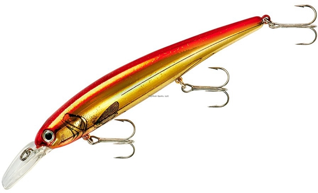 Picture of Bandit Lures Shallow Walleye Jerkbait, 8-10' 4-3/4 Copper Clown