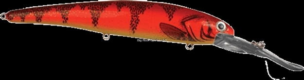 Picture of Bandit Lures Shallow Walleye Trolling Plug, 4 3/4", 5/8 Oz, Red Chartreuse
