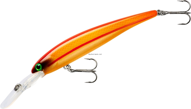 Picture of Bandit Lures Walleye B-Shad Trolling Plug, 3.50", 1/3Oz, Orange Crush