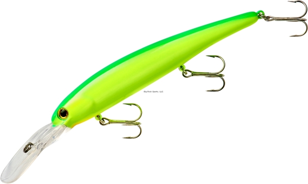 Picture of Bandit Lures Walleye Deep Trolling Plug, 4.75", 5/8Oz, Chartreuse Green Back
