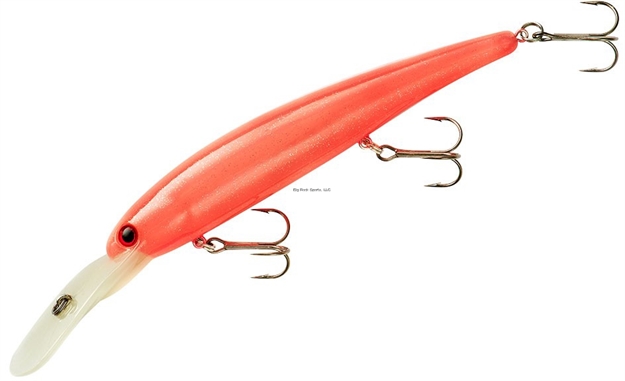 Picture of Bandit Lures Walleye Deep Trolling Plug, Glow, 4.75", 5/8Oz, Pink Silver Sparkle
