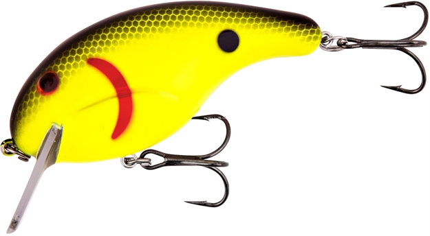 Picture of Bandit Lures Rackit, 2.75 In, .625 Oz, Chartreuse Black Back Scales