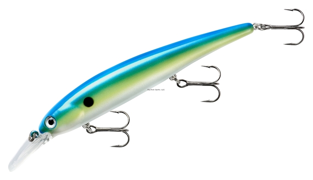 Picture of Bandit Lures Shallow Walleye Jerkbait, 4.75 In, 5/8Oz, Neon Shad BDTWBS1D78