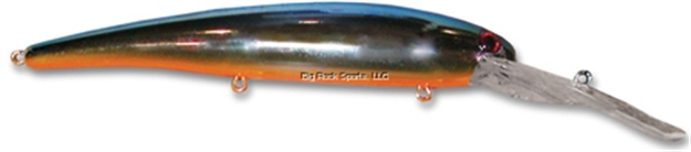 Picture of Bandit Lures Shallow Walleye Jerkbait, 4.75", 5/8Oz, Chrome/Blue BDTWBS132