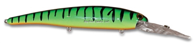 Picture of Bandit Lures Shallow Walleye Trolling Plug, 4 3/4", 5/8 Oz, Firetiger BDTWBS120