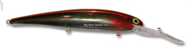 Picture of Bandit Lures Walleye Deep Trolling Plug, 4 3/4", 5/8 Oz, Clown BDTWBD230