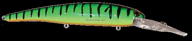 Picture of Bandit Lures Walleye Deep Trolling Plug, 4 3/4", 5/8 Oz, Firetiger BDTWBD220