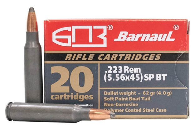 Picture of Barnaul Ammo - Mks Barnaul 223Rem 62Gr Spbt  Stl/Poly 500Rd