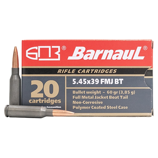 Picture of Barnaul Ammunition 5.45X39 60Rd Fmjbt Steel Case 20/25