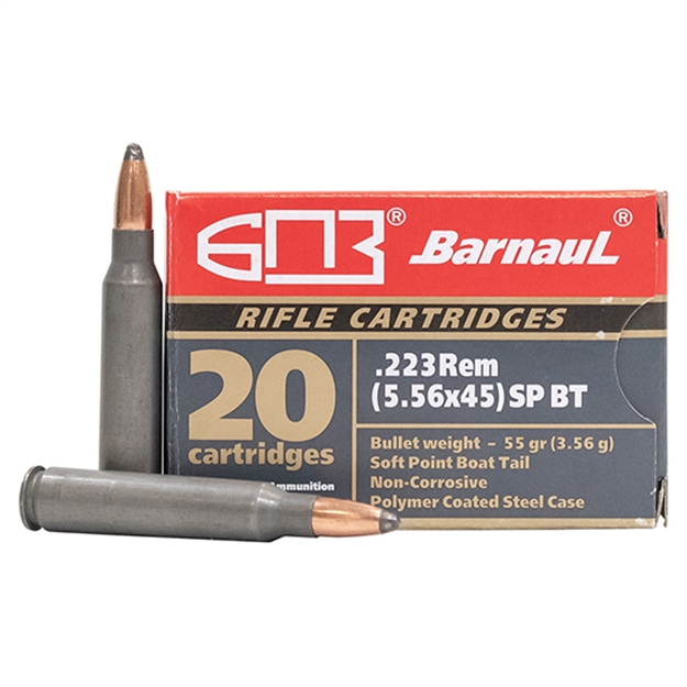 Picture of Barnaul Ammunition SC 223 Rem 55Gr Spbt 20Bx