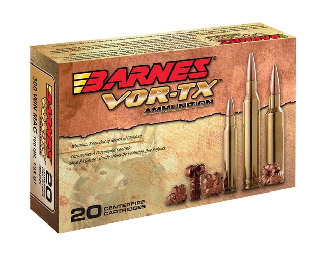 Picture of Barnes Bullets 21529 Vor-Tx Rifle 7Mmrem Mag 160Gr Tsx Boat Tail 20 Per Box/10 Case 716876028467 -