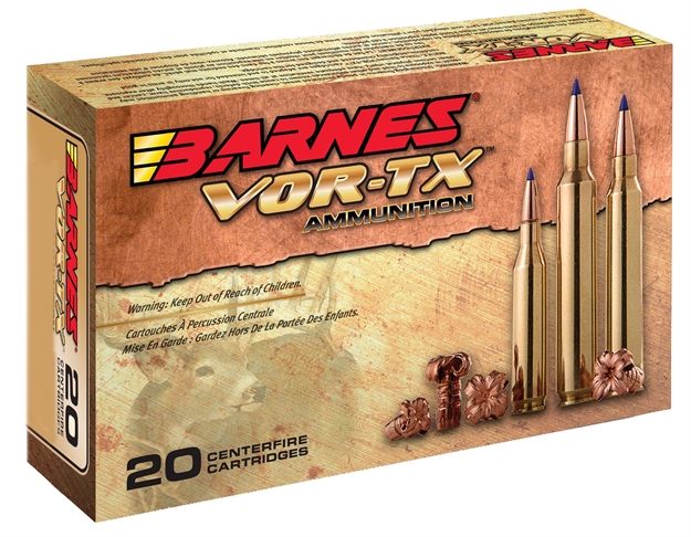 Picture of Barnes Bullets 21536 Vor-Tx Rifle 300Wsm 165Gr Tipped Tsx Boat Tail 20 Per Box/10 Case 716876030163