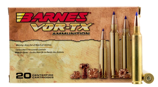 Picture of Barnes Bullets 21539 Vor-Tx Rifle 300Rum 180Gr Tipped Tsx Boat Tail 20 Per Box/10 Case 716876030286 -
