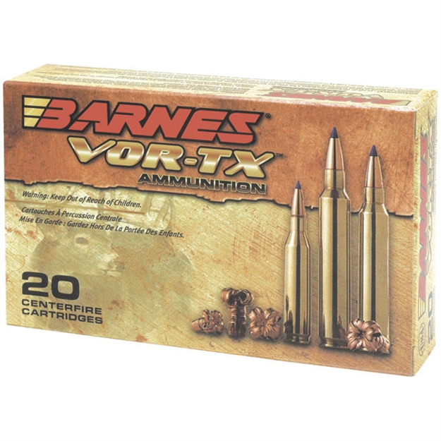 Picture of Barnes Bullets 21541 Vor-Tx Rifle 308Win 168Gr Tipped Tsx Boat Tail 20 Per Box/10 Case 716876030866 -