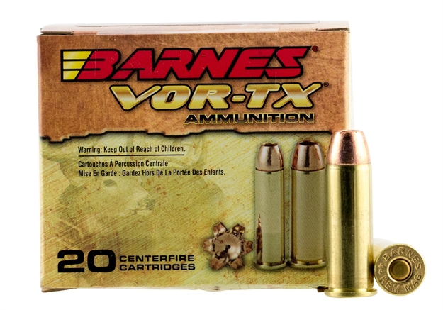 Picture of Barnes Bullets 21545 Vor-Tx Handgun 44Rem Mag 225Gr Barnes 20 Per Box/10 Case 716876154449 -