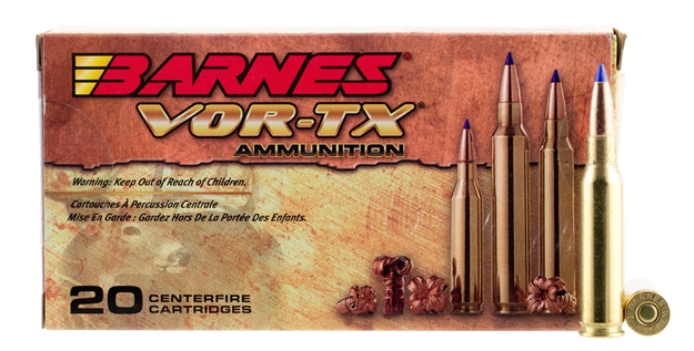 Picture of Barnes Bullets 21561 Vor-Tx Rifle 7Mm-08Rem 120Gr Tipped Tsx Boat Tail 20 Per Box/10 Case 716876128433