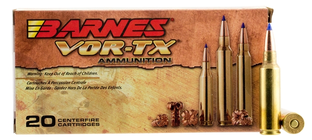 Picture of Barnes Bullets 21567 Vor-Tx Rifle 300Wsm 150Gr Tipped Tsx Boat Tail 20 Per Box/10 Case 716876130153