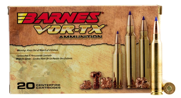 Picture of Barnes Bullets 21569 Vor-Tx Rifle 300Win Mag 150Gr Tipped Tsx Boat Tail 20 Per Box/10 Case 716876130054 -