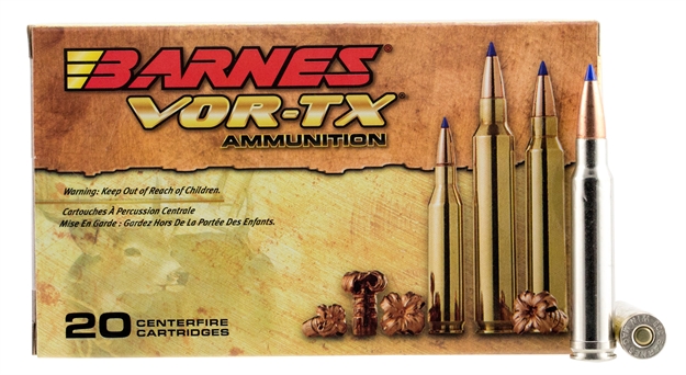 Picture of Barnes Bullets 21575 Vor-Tx Rifle 338Win Mag 210Gr Tipped Tsx Boat Tail 20 Per Box/10 Case 716876133819 -