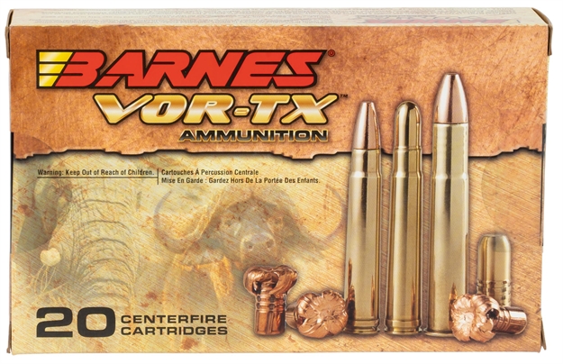 Picture of  Barnes Bullets 22022 Vor-Tx Safari 458Win Mag 450Gr Barnes Tsx Flat Base 20 Per Box/10 Case