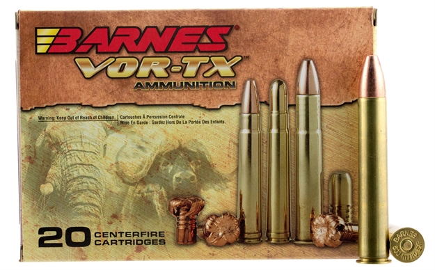 Picture of Barnes 22032 Vor-Tx 500 Nitro Express Tsx Flat Base 570 GR 20Box/10Case