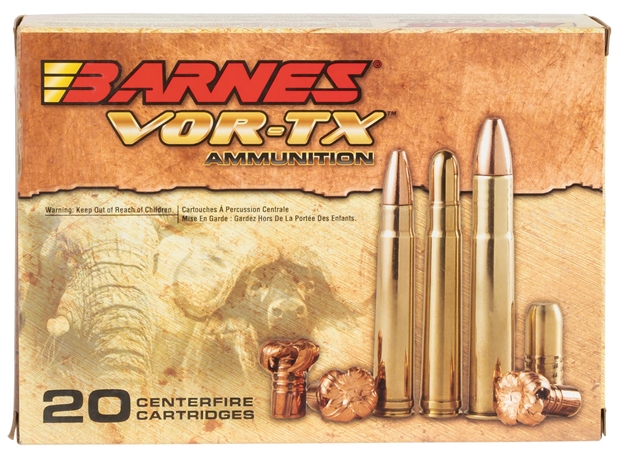 Picture of  Barnes Bullets 22033 Vor-Tx Safari 500Nitro Express 570Gr Round Nose Banded Solid 20 Per Box/10 Case 716876150175