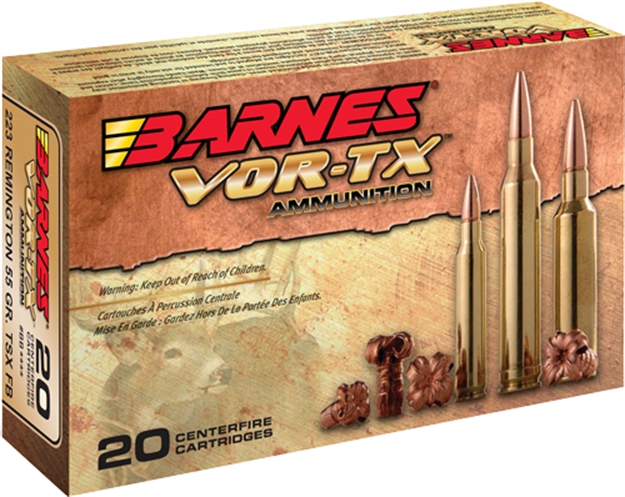 Picture of Barnes Ammo Vor-Tx .450 Bushmaster 115Gr. Ttsx-Bt 20Pk
