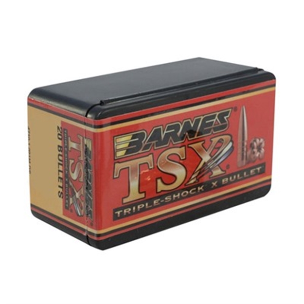 Picture of  Barnes Bullets 30630 Tsx  45-70Gov 300Gr Flat Base Flat Nose 20/Box 716876458431