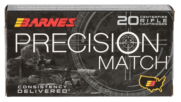 Picture of  Barnes Bullets 30814 Precision Match  6Mmcreedmoor 112Gr Open Tip Match Boat Tail 20 Per Box/10 Case 716876651108