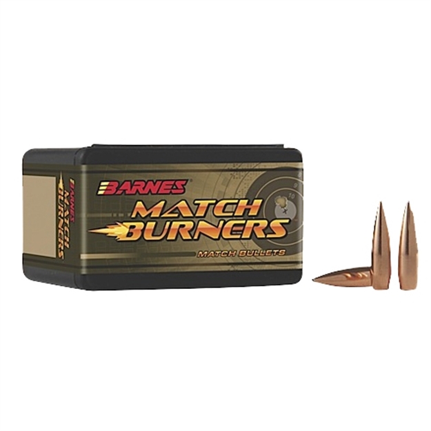 Picture of  Barnes Bullets 30230 Match Burners  6.5Creedmoor 140Gr Match Burners Boat Tail 100/Box