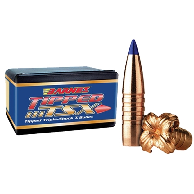 Picture of  Barnes Bullets 30300 Tipped Tsx  7Mm 140Gr Boat Tail 50/Box