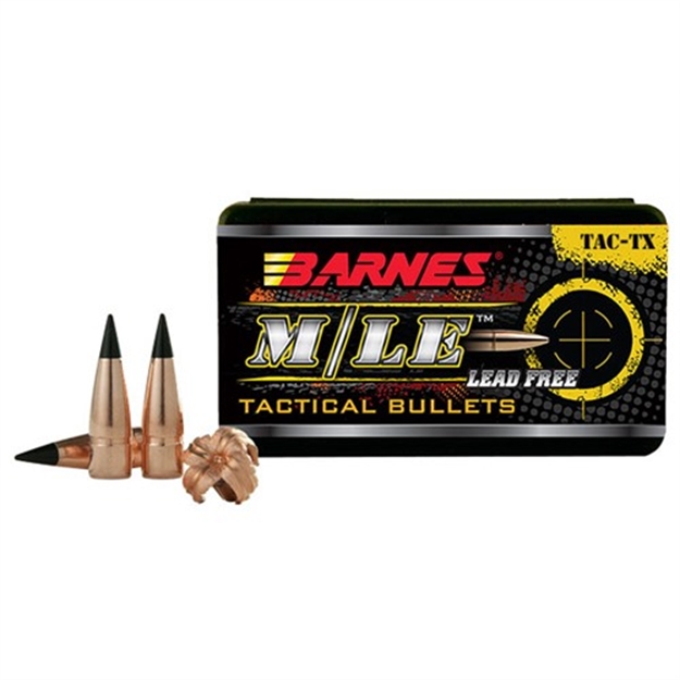 Picture of Barnes Bullets 30420 Tactical 338 Caliber .338 265 GR Tac-Tx Boat Tail 50 Box