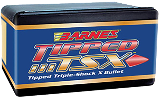Picture of  Barnes Bullets 30434 Tipped Tsx  338Lapua Mag 265Gr Boat Tail 50/Box