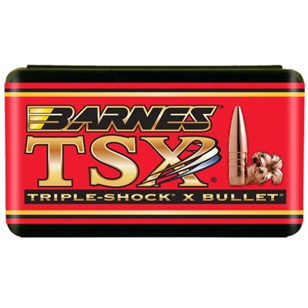 Picture of Barnes Bullets 30469 Rifle 9.3Mm .366 250 GR Tsx FB 50 Box