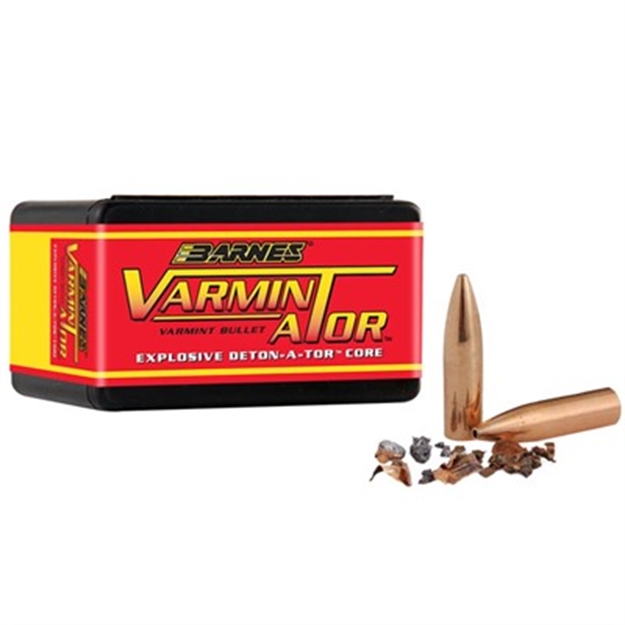 Picture of Varmin-A-Tor™ 22 Caliber (0.224'') Hollow Point Flat Base Bullets 30168