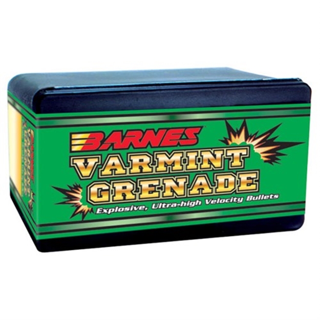 Picture of Barnes Varmint Grenade Bullets 22 Hornet 30Gr 250/Bx