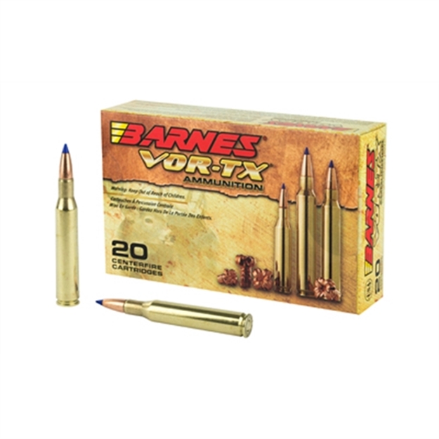Picture of Barnes Bullets 21524 Vor-Tx Rifle 270Win 130Gr Tipped Tsx Boat Tail 20 Per Box/10 Case 716876027033