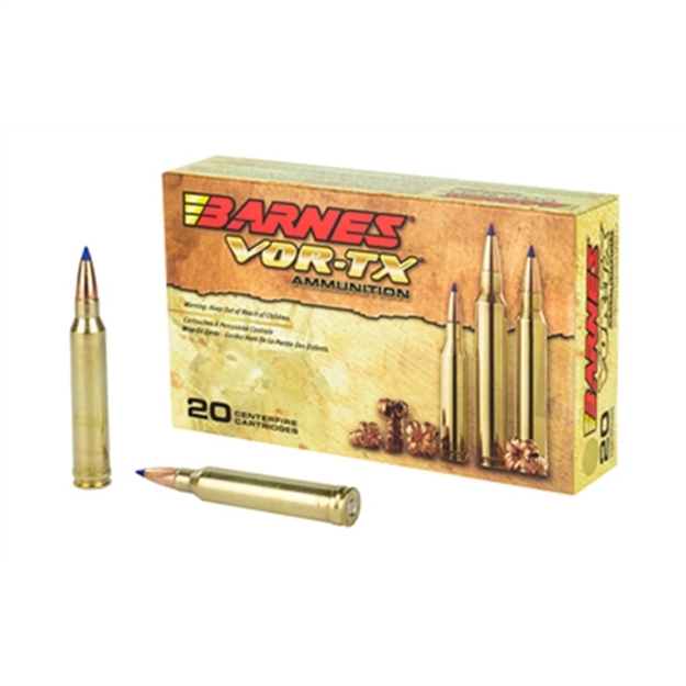 Picture of Barnes Bullets 21537 Vor-Tx Rifle 300Win Mag 165Gr Tipped Tsx Boat Tail 20 Per Box/10 Case 716876030064