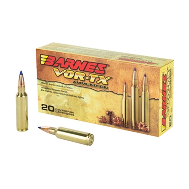 Picture of Barnes Bullets 21536 Vor-Tx Rifle 300Wsm 165Gr Tipped Tsx Boat Tail 20 Per Box/10 Case 716876030163 -