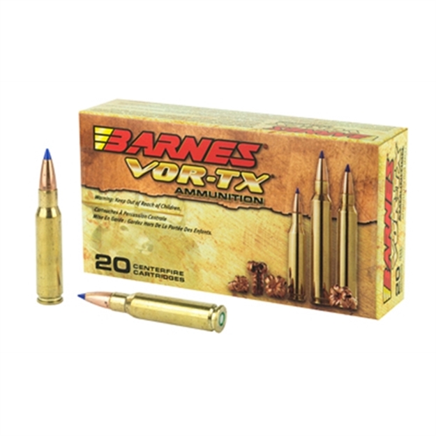 Picture of  Barnes Bullets 30816 Vor-Tx Rifle 308Win 130Gr Tipped Tsx Boat Tail 20 Per Box/10 Case 716876151097