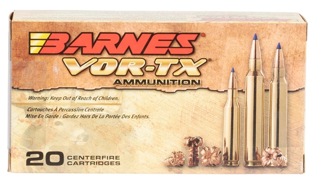Picture of  Barnes Bullets 30816 Vor-Tx Rifle 308Win 130Gr Tipped Tsx Boat Tail 20 Per Box/10 Case