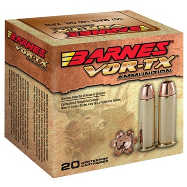 Picture of Barnes Vor-Tx 357 Mag 140Gr Xpb 20/Bx