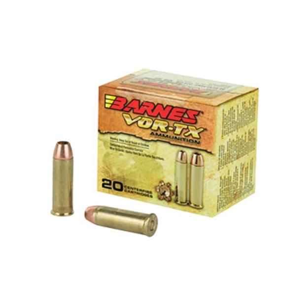 Picture of Barnes Bullets 21545 Vor-Tx Handgun 44Rem Mag 225Gr Barnes 20 Per Box/10 Case 716876154449 -