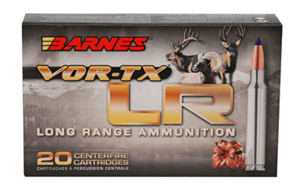 Picture of Barnes Vor-Tx Long Range Rifle Ammo 6.5 Prc, Lrx Bt, 127 Gr, 20 Rnd LR65PRC01