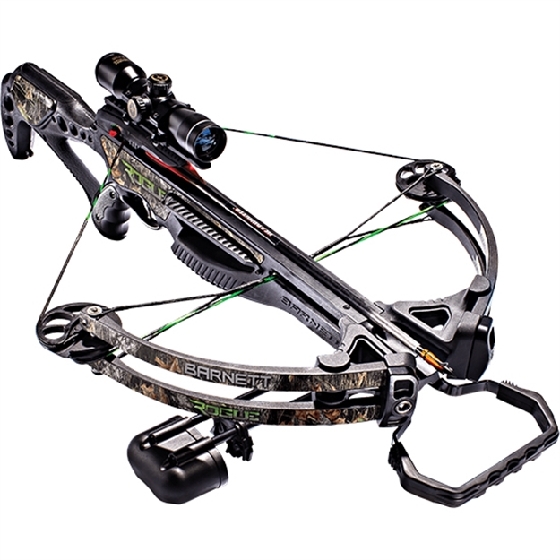 Picture of Barnett Rogue - Triggertech, Quiver, 2 - 20" Arrows, Rcd & 4X32 Scope - Mobu