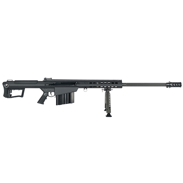 Picture of  Barrett 18059 M107a1  50 Bmg 29" 10+1 Black Cerakote Black Fixed W/Sorbothane Recoil Pad Stock Black Polymer Grip