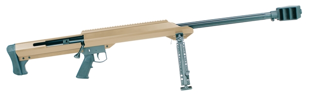 Picture of  Barrett 13272 M99  416 Barrett 1Rd 32" Heavy Barrel, Flat Dark Earth Cerakote Aluminum Receiver, Flat Dark Earth Fixed Synthetic Stock W/Sorbothane Recoil Pad, Manual Safety, Optics Ready 816715012005