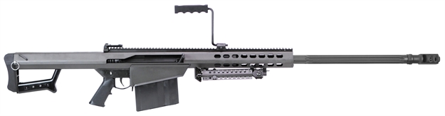 Picture of  Barrett 13315 M82a1  416 Barrett 10+1 29" Fluted Barrel, M1913 Picatinny Acc. Rail, Black Cerakote Steel Receiver, Fixed Synthetic Stock W/Sorbothane Recoil Pad, Includes Hard Carry Case 816715011404